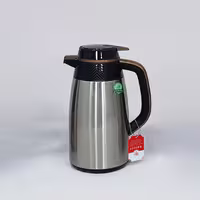 فلاسک شیشه دار  1.3 لیتر  SC رنگ نقره ای
