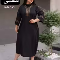مانتو نوار طلایی حلما