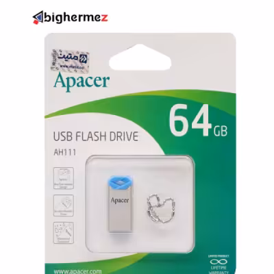 فلش مموری USB2.0 اپیسر مدل AH111 به ظرفیت 64 گیگ
