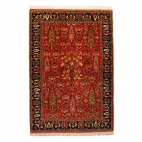 فرش دستباف سه متری طرح باغ بهشت کد 4010801