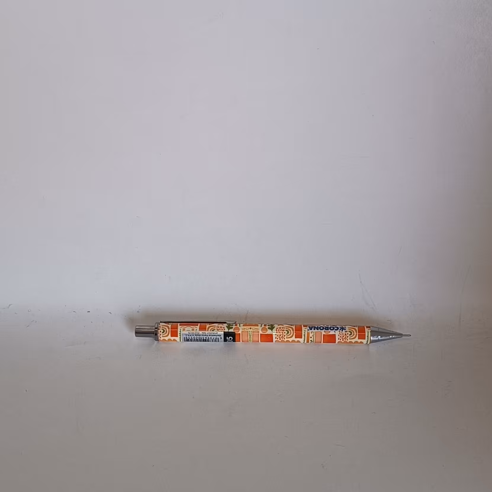 مداد نوکی 0.5  مارک کرونا بدنه طرح دار