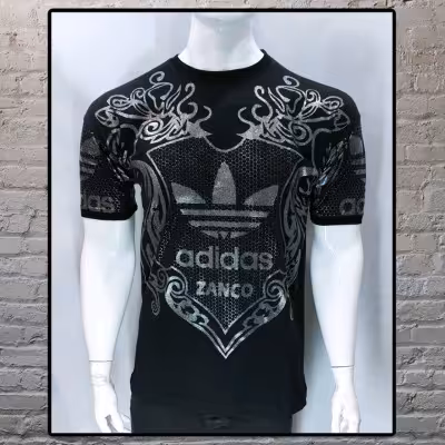 تیشرت یقه گرد ادیداس مردانه رنگ مشکی