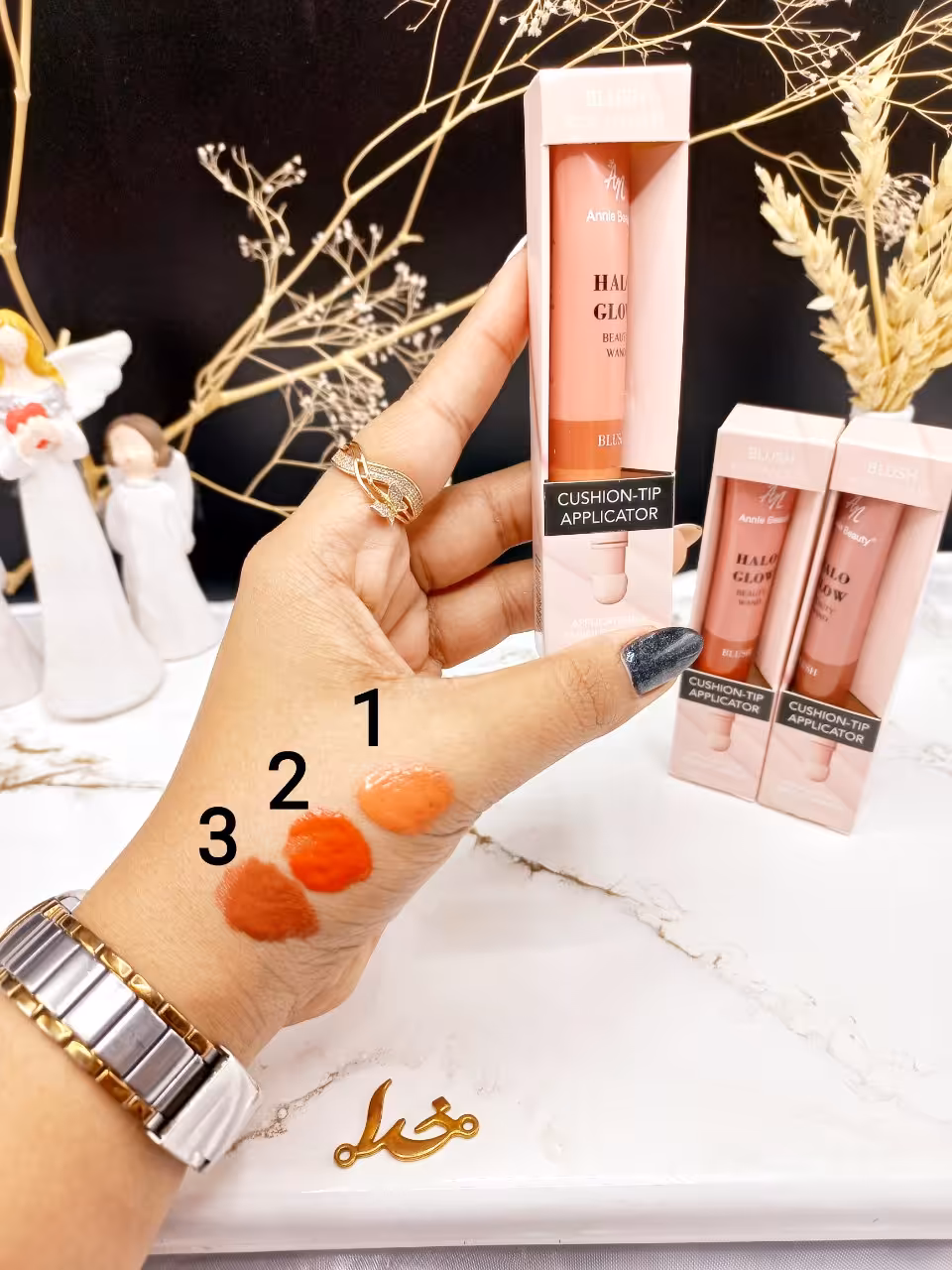 رژگونه مایع پد دار تیوپی Annie Beauty کد BL102