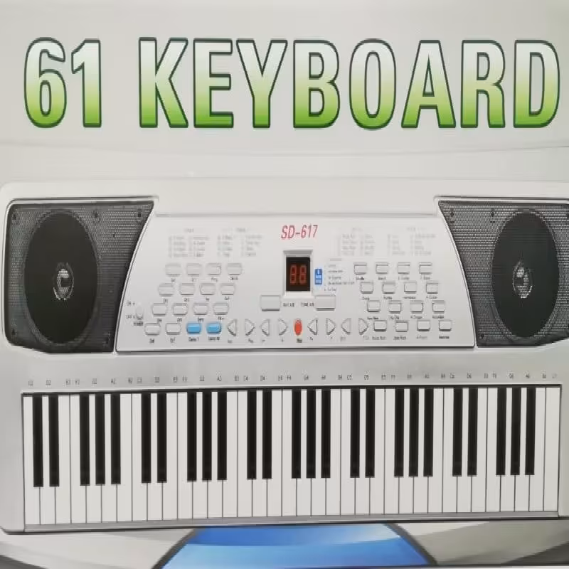 ارگ  Keyboard SD-617 
USB - میکروفون 