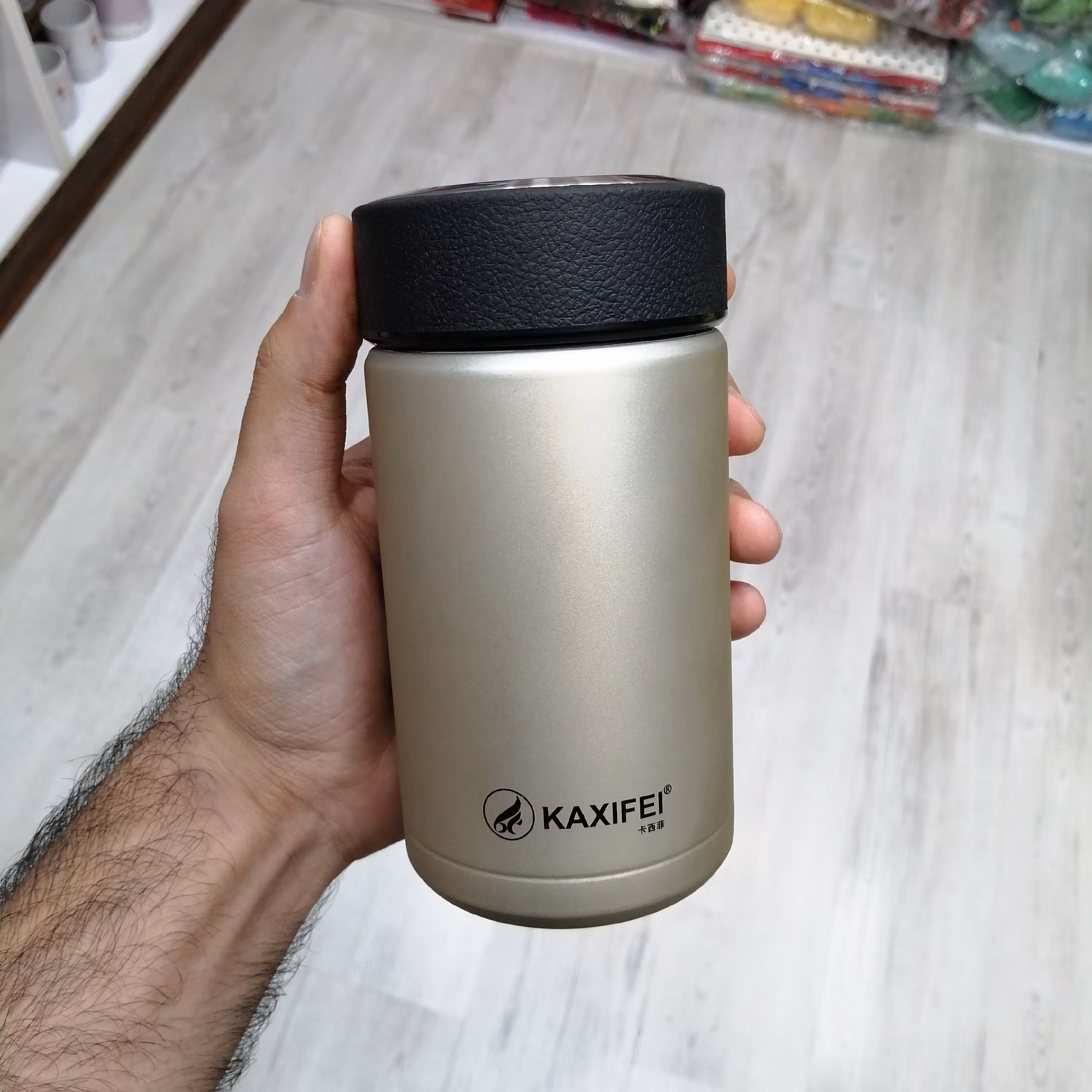 فلاسک تپل درب چرم