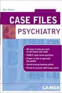 [PDF] دانلود کتاب Case Files - Psychiatry, 2004