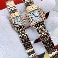 ساعت ست کارتیر بدنه استیل اصلی