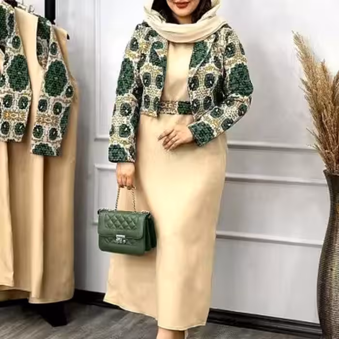 کت سارافون زنانه کت سارافون مدل شکوفه