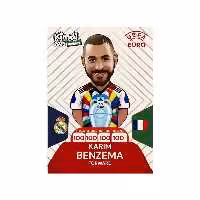 اسباب بازی شانسی کیمدی مدل پرمیوم یورو کریم بنزما سری 2025 کد euro b