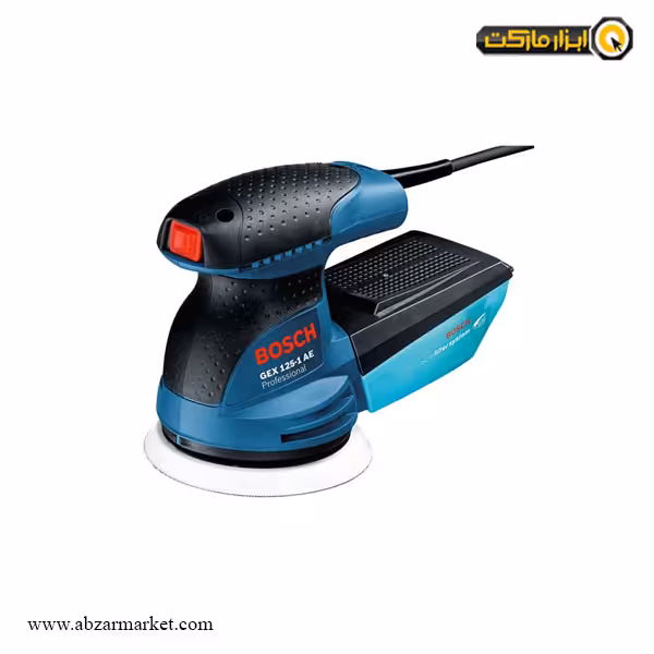 سنباده لرزان گرد بوش 125 میلی‌ متر دیمر دار مدل GEX 125-1 AE