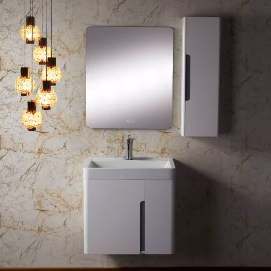 روشویی کابینتی فول ست مدل یونیور ابعاد 60 در 48 تمام پی وی سی ضد آب ارسال به سراسر ایران