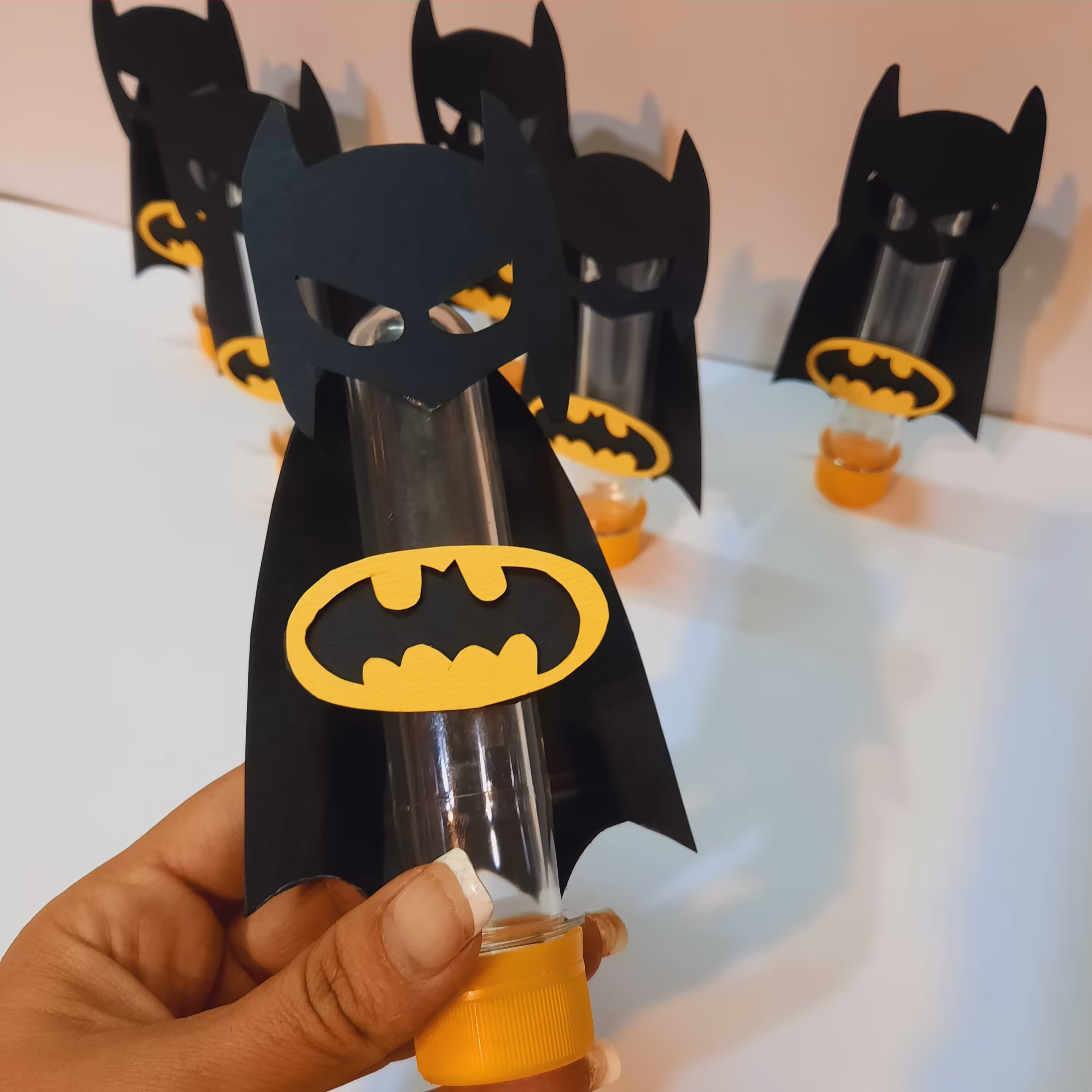 پک 6عددی لوله اسمارتیز دستسازه پسرانه تم بتمن