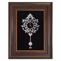 تابلو نقره ساعت دیواری آکسو کد L13