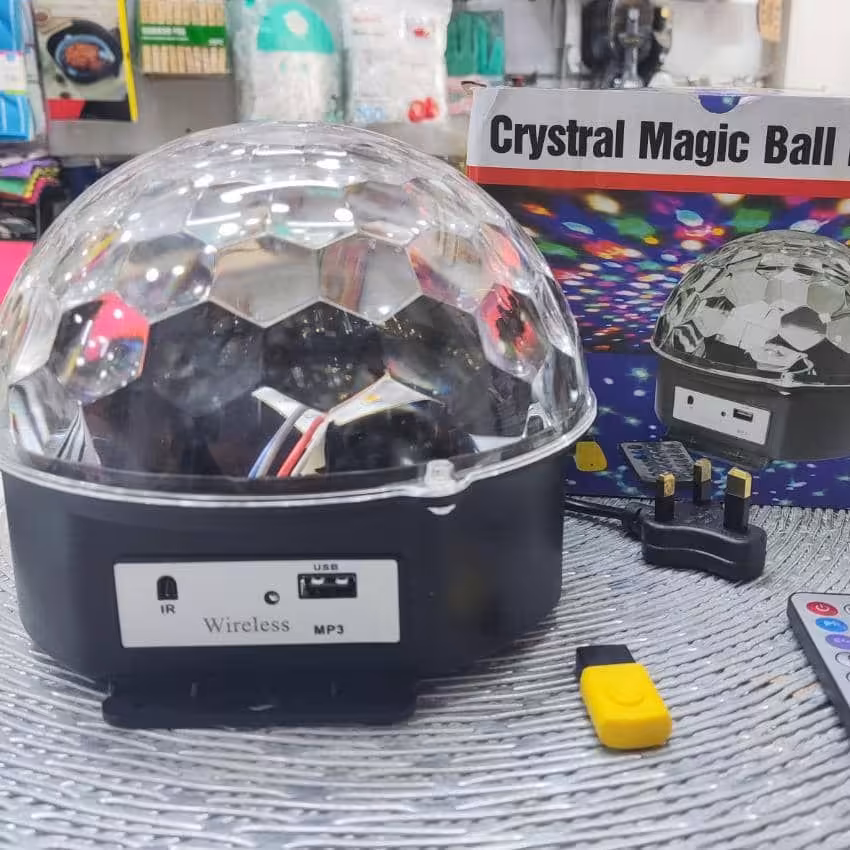 لامپ رقص نور درجه یک دارای فلش وکنترل وبلوتوث دار