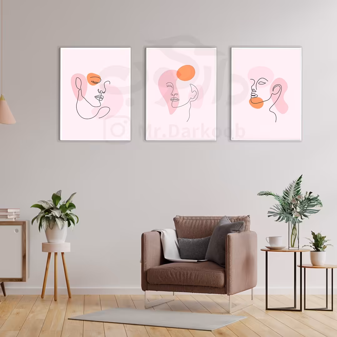 تابلو دکوراتیو(3عدد)