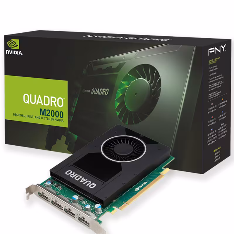 کارت گرافیک پی ان وای مدل ام 2000 با حافظه 4 گیگابایت