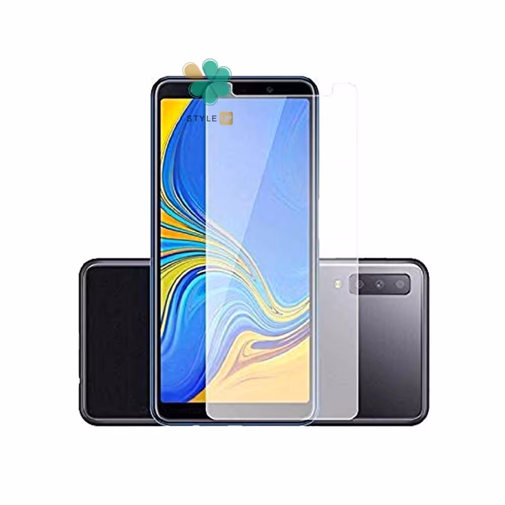 گلس بدون حاشیه سرامیکی گوشی سامسونگ Galaxy A7 2018 مدل مات