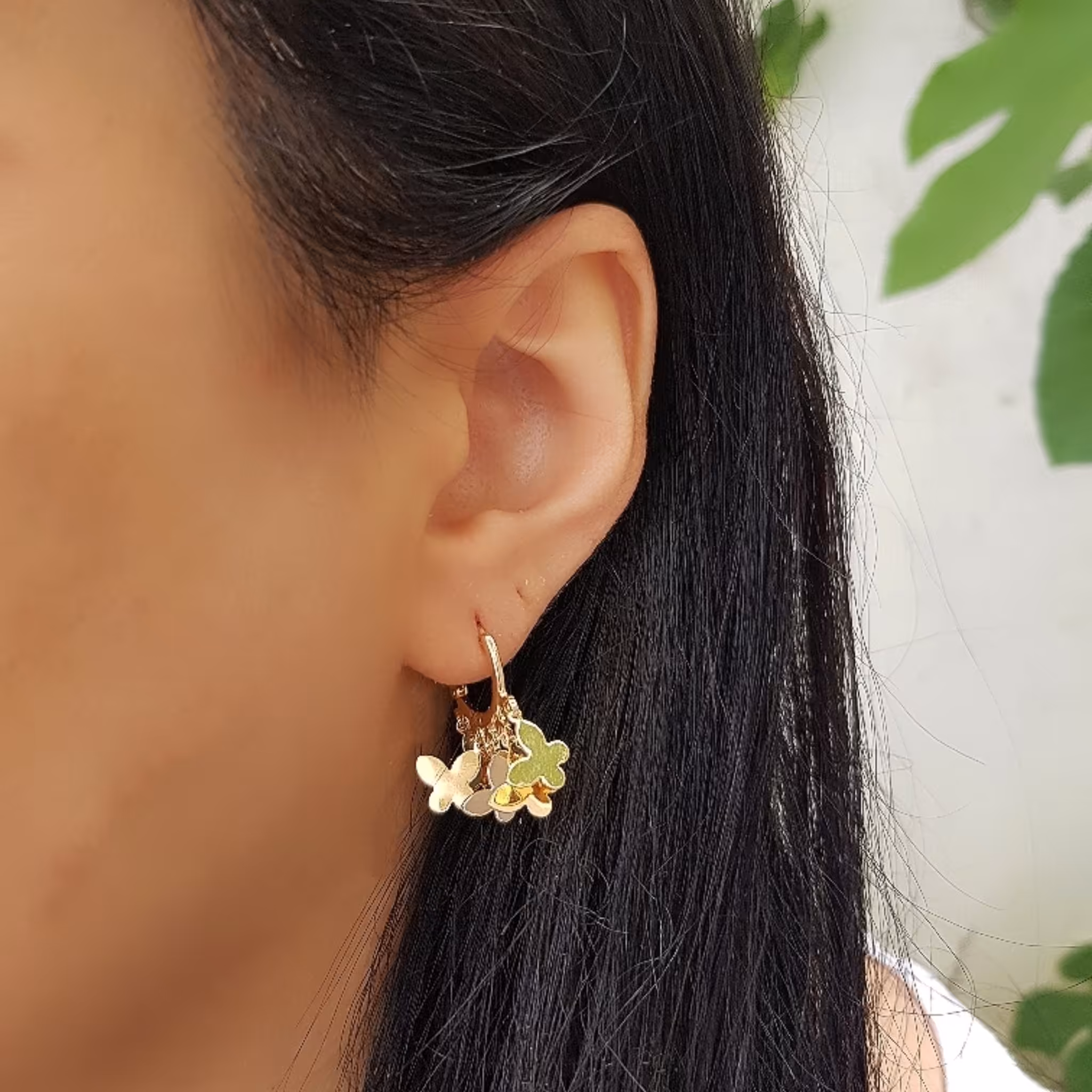 گوشواره آویز پروانه جدید