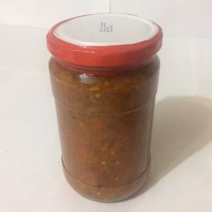 ترشی بندری 670 گرمی شیشه ای