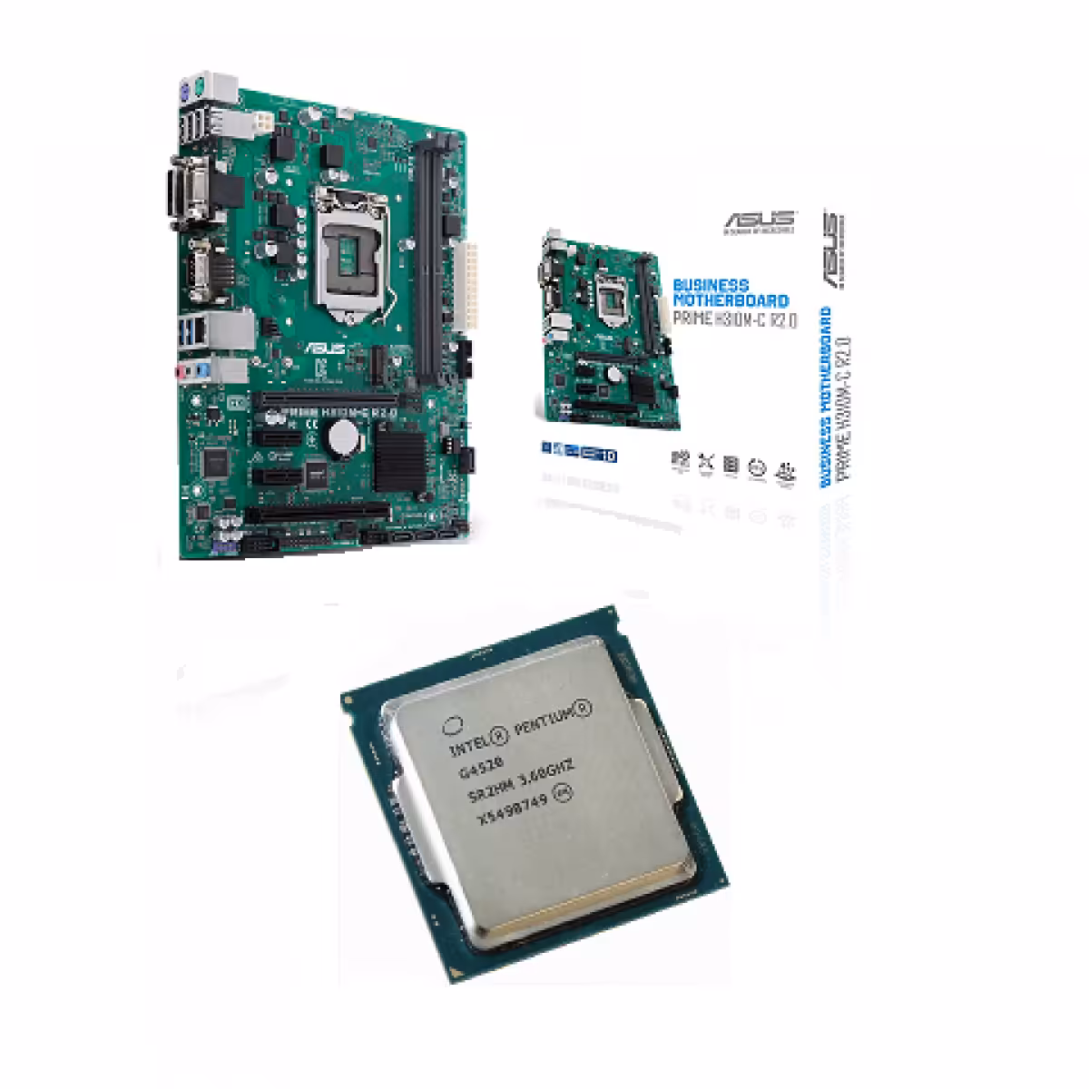 باندل مادربرد ASUS H310M-K Prime R2 و پردازنده INTEL Pentium G5420 Tray