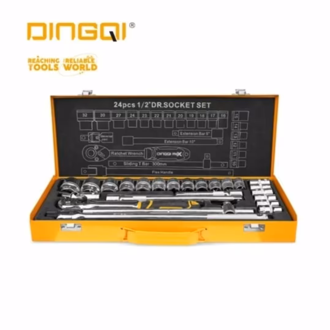 جعبه بکس 24تیکه جعبه فلزی دینگی