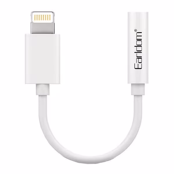 کابل تبدیل آیفون به جک 3.5 میلی متری ارلدام مدل ET-OT49