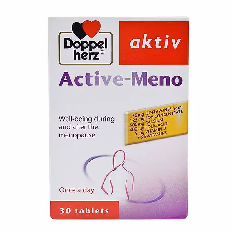 قرص اکتیو منو داپل هرز | Doppel herz Active Meno Tab