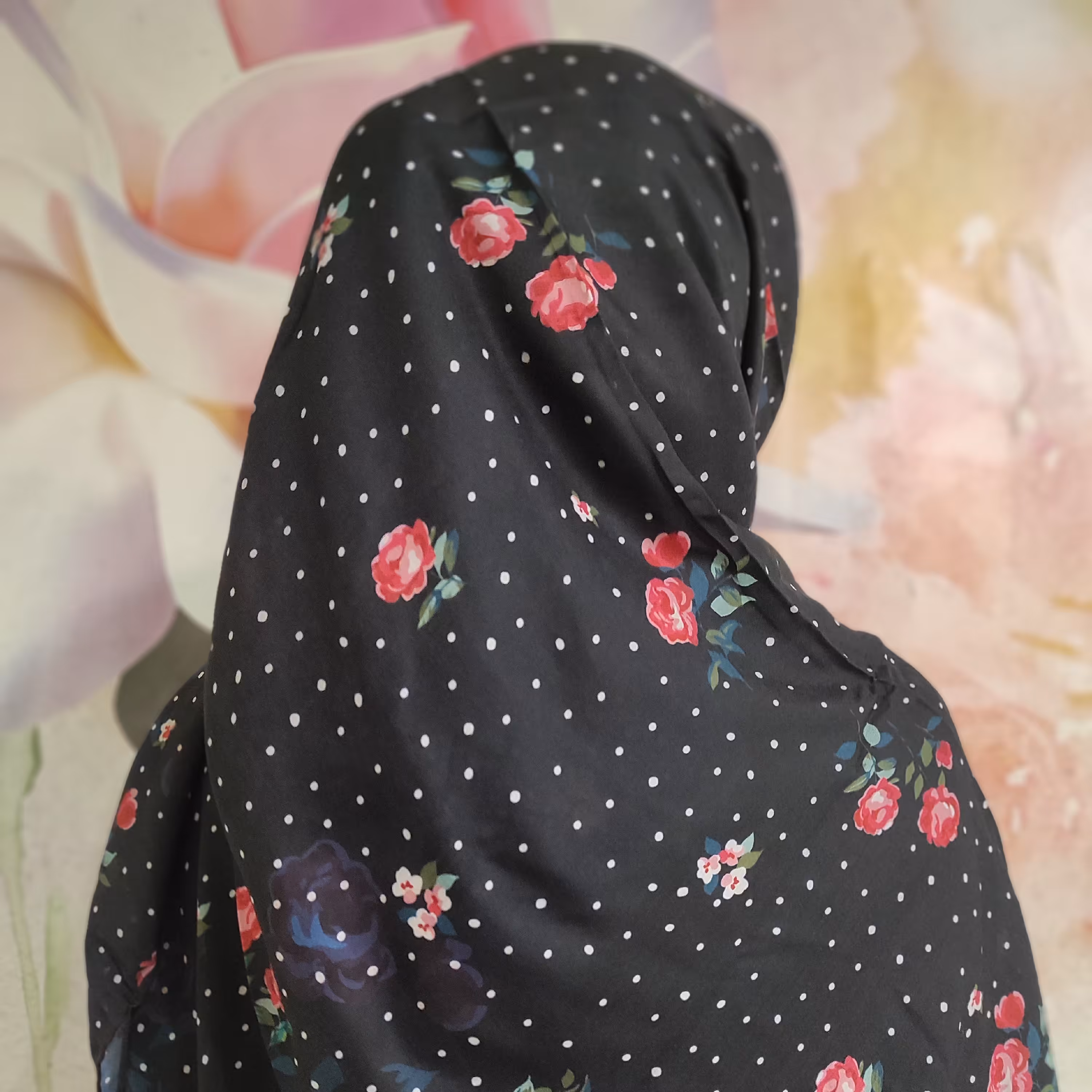 روسری گلگلی خالخالی سوپرنخ