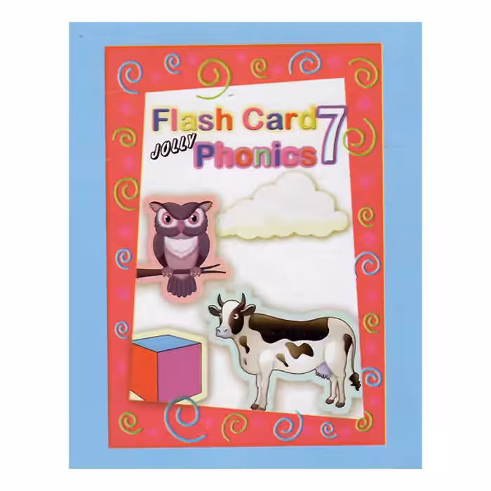 فلش کارت Jolly Phonics 7 اثر جمعی از نویسندگان انتشارات رهنما