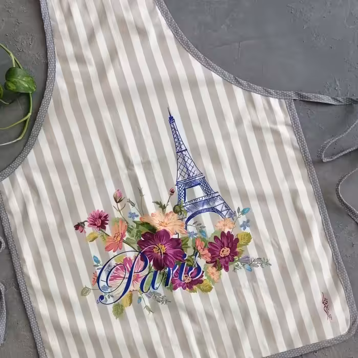 پیشبند مخمل نسوز مدل جیران طرح 12