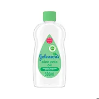 روغن بدن بچه جانسون آلوئه ورا حجم 500 میلی لیتر johnson