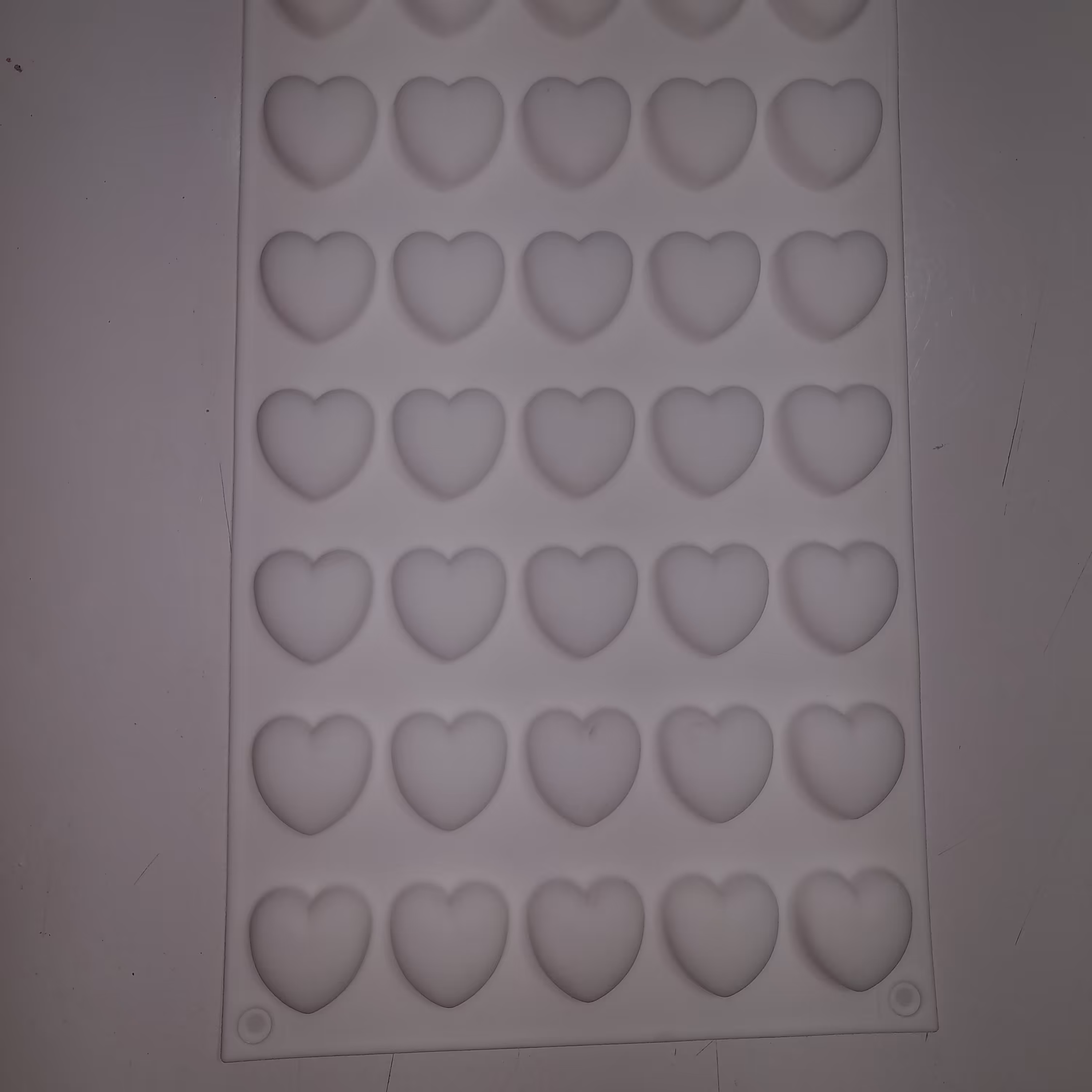 قالب سیلیکونی قلب کوچک 35 تایی 