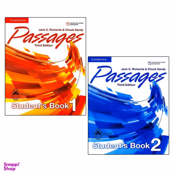 کتاب Passages اثر Jack C. Richards And Chuck Sandy انتشارات اشتیاق نور 2 جلدی