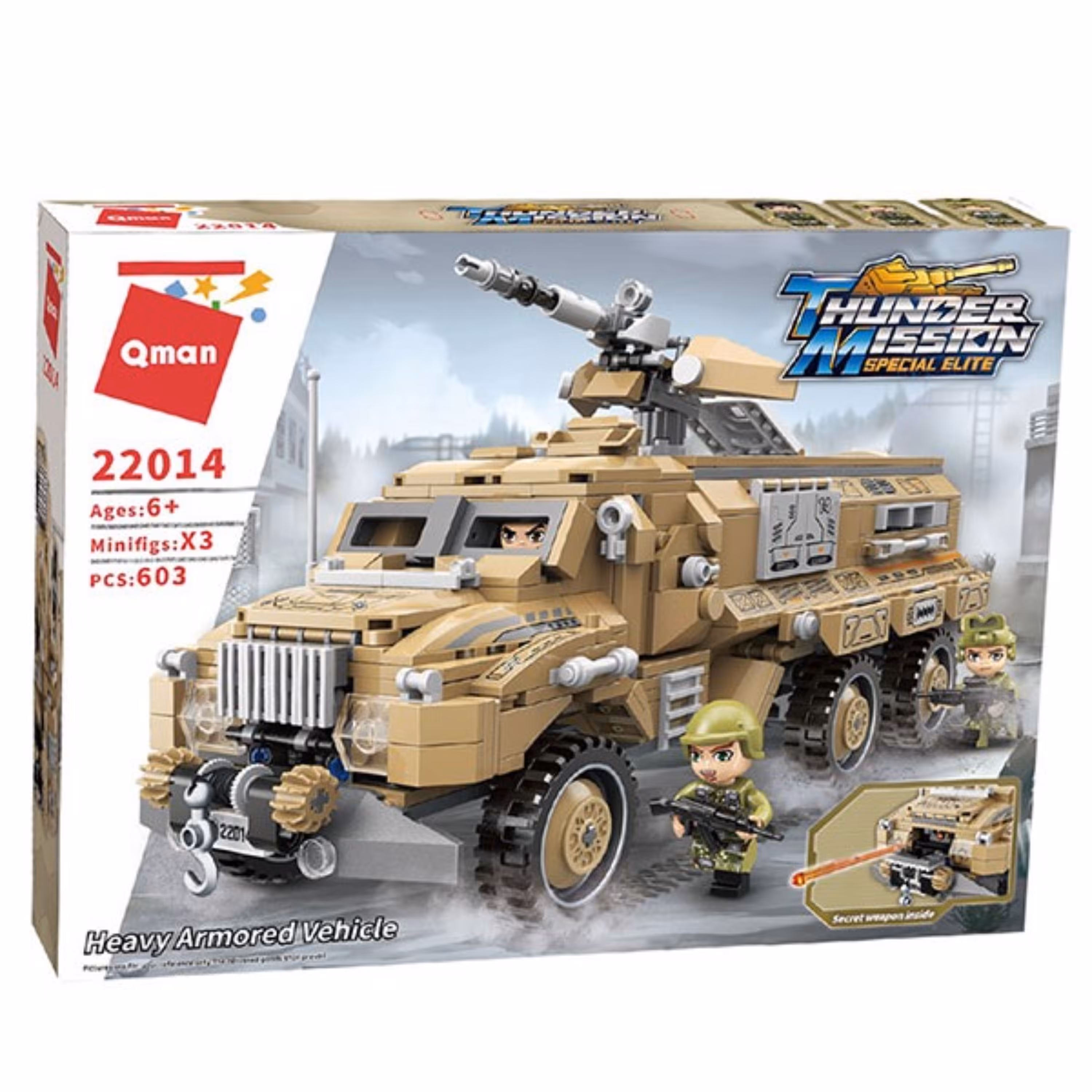 ساختنی کیومن مدل Thunder Mission کد 22014