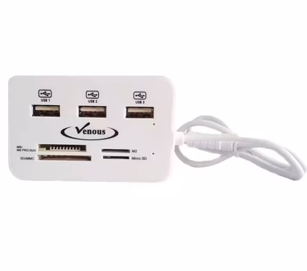 هاب 3 پورت USB 2.0 ونوس مدل PV-HR195