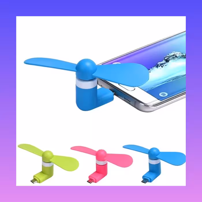 پنکه همراه مدل OTG Mini USB