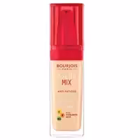 کرمپودر میوه ای هلثی میکس بورژواBourjois Healthy Mix Foundation  کرم پودر بورژوآ هیلتی میکس کرم گریم کرم پودر گیاهی