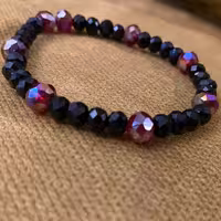 دستبند کشی دو رنگ دخترانه و زنانه