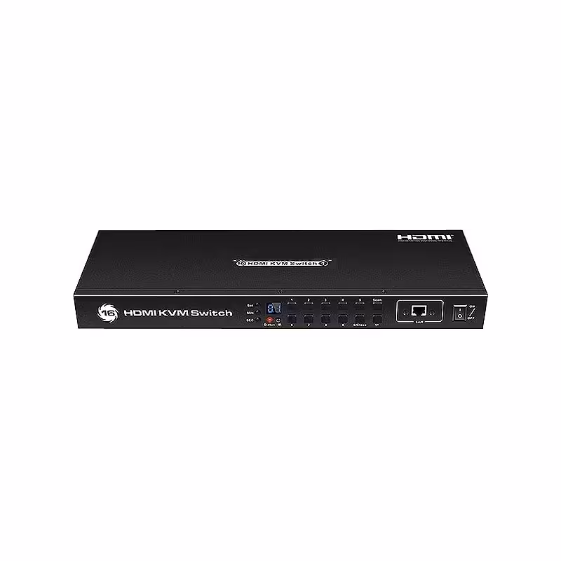 کی وی ام سوئیچ 16 پورت HDMI لایمستون مدل LimeStone LS-HK1601