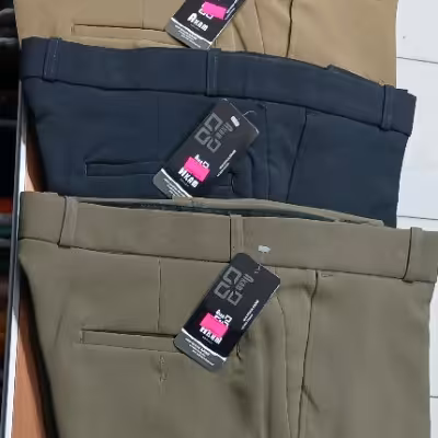 شلوار پارچه ای دوبرکش