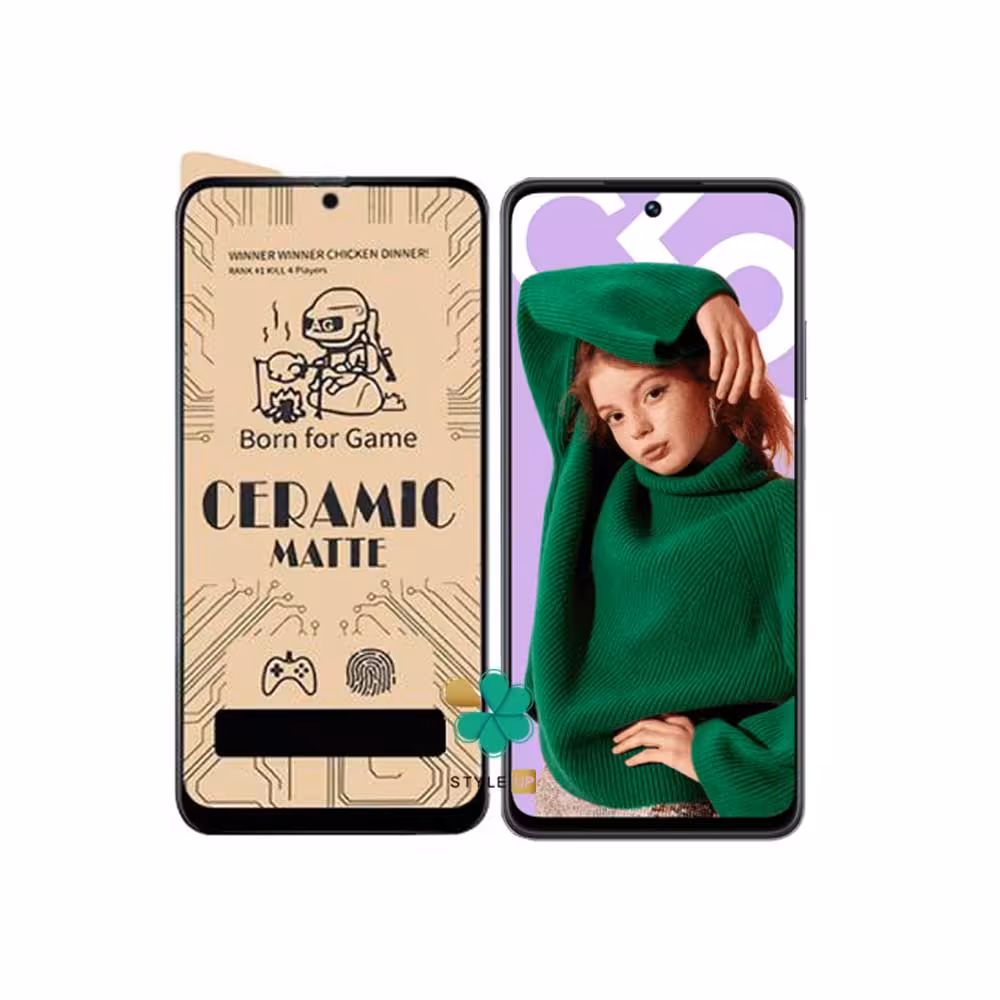 گلس گوشی سرامیکی مات مناسب ریلمی Realme C55