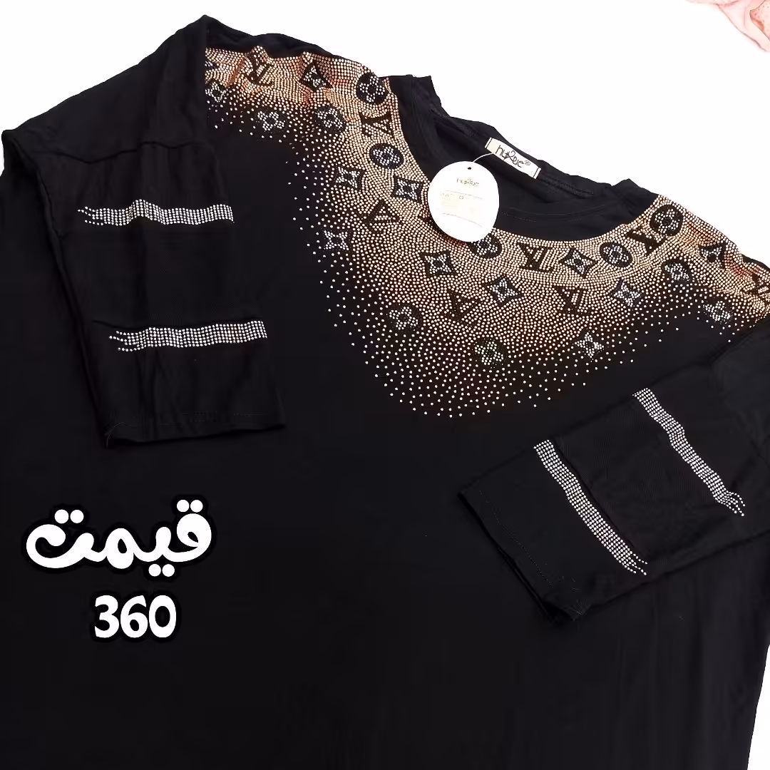 بلوز مجلسی زنانه نگینی،شومیز نگینی سایز بزرگ