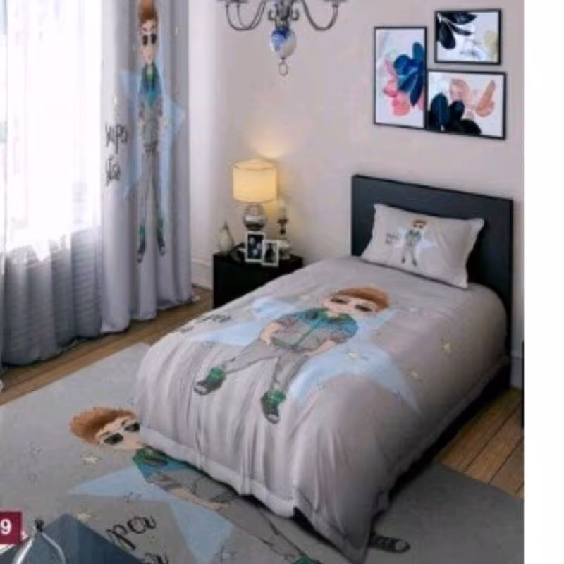 سرویس روتختی یک نفره 4تیکه طرح پسرانه ارسال رایگان قیمت مناسب ارسال رایگان 