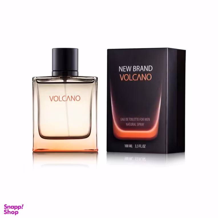ادوتویلت مردانه نیو برند (New Brand) مدل Volcano Hermes Terre