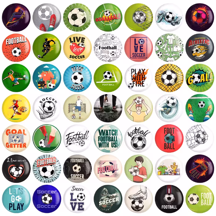 پیکسل خندالو طرح فوتبال Football کد 103 مجموعه 50 عددی