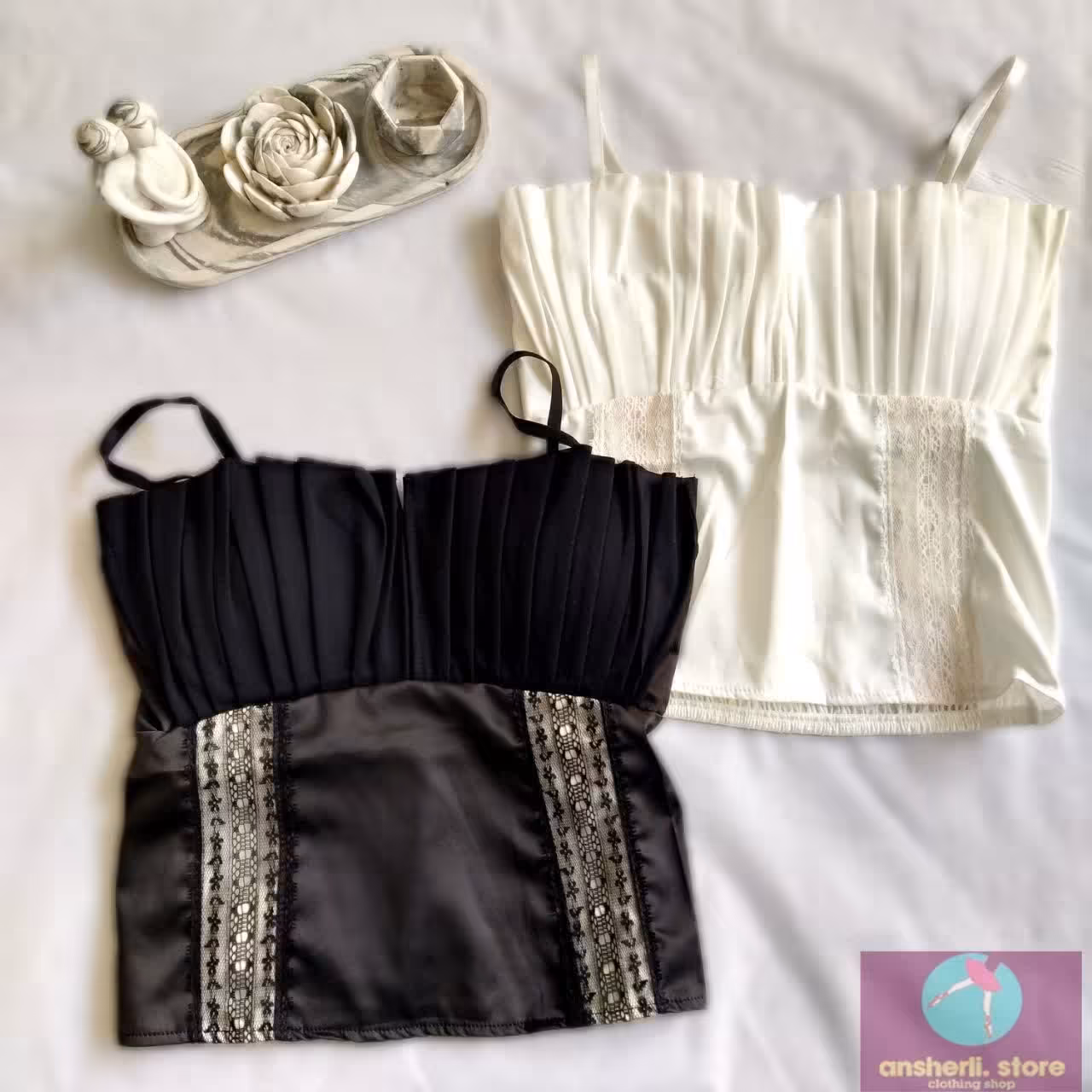 نیم تنه کراپ پرنسسی  گیپور