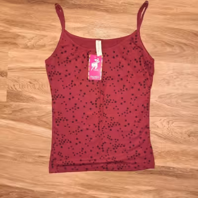 تاپ زنانه ویسکوز طرح ستاره