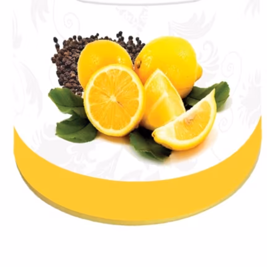 چاشنی لیموفلفلی ترش و خوشمزه500 گرمی