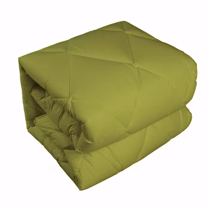 لحاف چیداری میکرو مدل رویا دونفره رنگ سبز 200 در 220 سانتیمتر