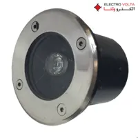 چراغ دفنی 3در 1 وات  پاور ال ای دی 24 ولت گرد IP67 رنگ RGB برند 4M  